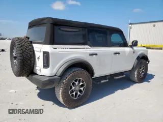 2024 Ford Bronco Badlands with VIN 1FMEE9BP3RLA25956, listed as a Copart auction lot 62846675 with 2,740 mi miles and Salvage title. Bid and sale history available at DreamBid. Image 3.