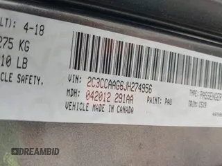 2018 Chrysler 300 Touring with VIN 2C3CCAAG6JH274956, listed as a IAAI auction lot 42096335 with 161,746 mi miles and . Bid and sale history available at DreamBid. Image 9.