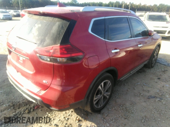 2017 Nissan Rogue SL with VIN JN8AT2MT5HW392370, listed as a IAAI auction lot 40754776 with 105,870 mi miles and . Bid and sale history available at DreamBid. Image 4.