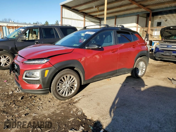 2020 Hyundai Kona SEL with VIN KM8K2CAA9LU419775, listed as a Copart auction lot 70791932 with 41,334 mi miles. Bid and sale history available at carsss.com. Image 1.