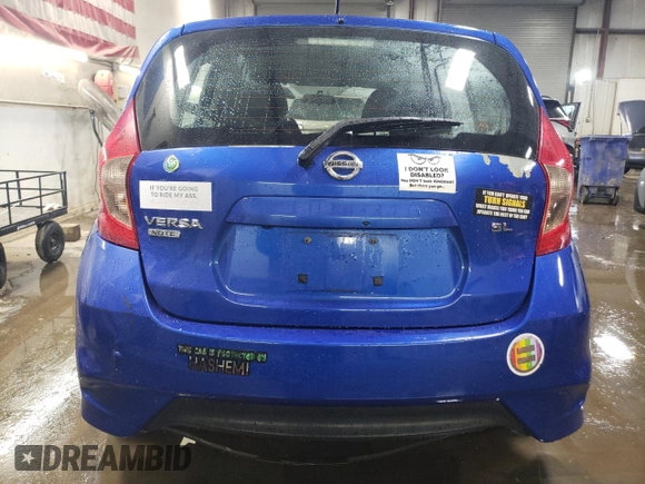 2017 Nissan Note SV z VIN 3N1CE2CP8HL376806, wystawiony jako Copart lot #51261365 z przebiegiem 162 964 mil mil oraz Szkoda całkowita • Salvage title. Historia ofert i sprzedaży dostępna na DreamBid. Obrazek 6.