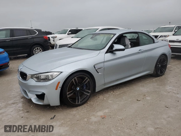 2016 BMW M4 with VIN WBS3U9C55GP969574, listed as a Copart auction lot 50695805 with 0 mi miles and Non Repairable. Bid and sale history available at carsss.com. Image 1.