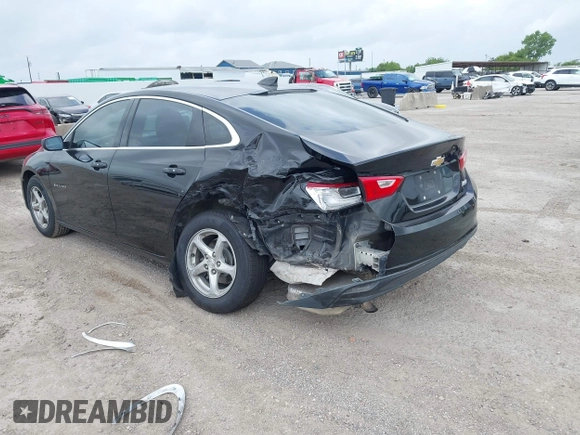 2016 Chevrolet Malibu LS with VIN 1G1ZB5ST4GF198491, listed as a IAAI auction lot 42523710 with 109,313 mi miles and . Bid and sale history available at DreamBid. Image 3.