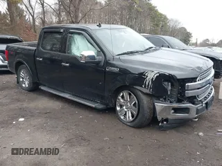 2018 Ford F-150 XL with VIN 1FTEW1EP8JFC58832, listed as a IAAI auction lot 41663026 with 134,760 mi miles. Bid and sale history available at carsss.com. Image 6.