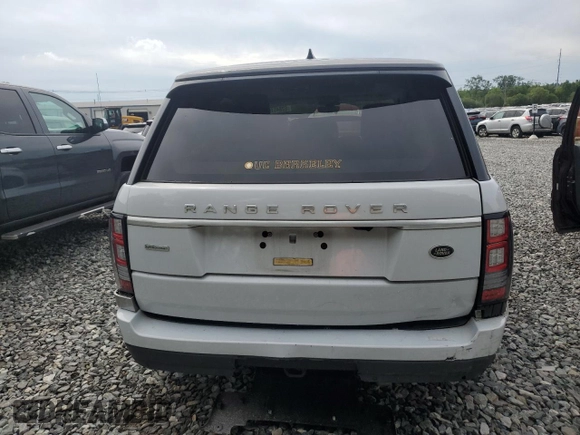 2017 Land Rover Range Rover z VIN SALGS5FE5HA350506, wystawiony jako Copart lot #62845195 z przebiegiem 46 739 mil mil oraz Szkoda całkowita • Salvage title. Historia ofert i sprzedaży dostępna na DreamBid. Obrazek 6.