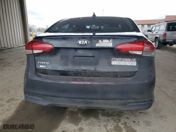 2017 Kia Forte LX with VIN 3KPFK4A74HE089159, listed as a Copart auction lot 51313785 with 94,225 mi miles and Salvage Title. Bid and sale history available at carsss.com. Image 6.