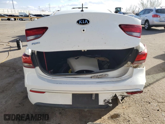 2021 Kia Rio LX with VIN 3KPA24AD2ME425093, listed as a Copart auction lot 47446655 with 62,306 mi miles and Salvage Title. Bid and sale history available at carsss.com. Image 6.