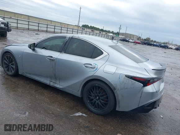 2021 Lexus IS 350 F Sport with VIN JTHGZ1B25M5045144, listed as a IAAI auction lot 41317284 with 69,029 mi miles and . Bid and sale history available at DreamBid. Image 3.
