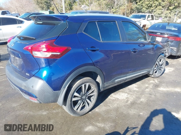 2020 Nissan Kicks SR with VIN 3N1CP5DV7LL535557, listed as a IAAI auction lot 41384085 with 47,147 mi miles. Bid and sale history available at carsss.com. Image 4.
