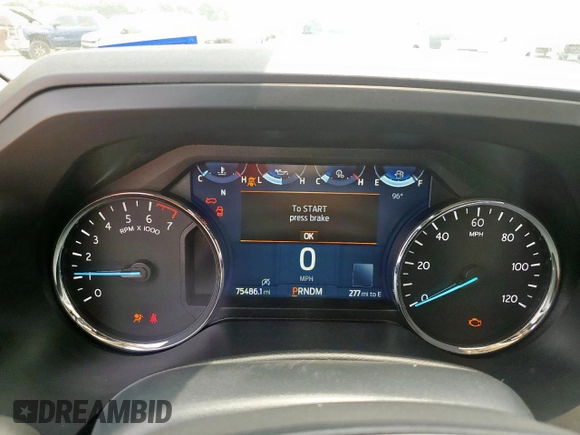 2022 Ford Expedition XLT z VIN 1FMJU1JT9NEA09633, wystawiony jako Copart lot #58004495 z przebiegiem 75 486 mil mil oraz Szkoda całkowita • Salvage title. Historia ofert i sprzedaży dostępna na DreamBid. Obrazek 9.