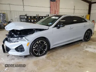 2021 Kia K5 GT-Line with VIN 5XXG64J24MG075499, listed as a Copart auction lot 48557795 with 38,472 mi miles and Clean Title. Bid and sale history available at carsss.com. Image 1.