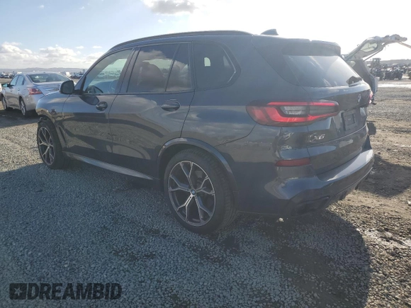 2022 BMW X5 sDrive40i with VIN 5UXCR4C01N9L48915, listed as a Copart auction lot 48074965 with 36,945 mi miles and Salvage Title. Bid and sale history available at carsss.com. Image 2.