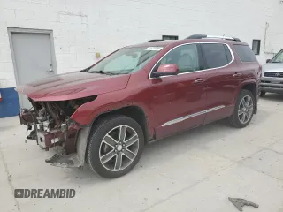 2018 GMC Acadia Denali z VIN 1GKKNXLS8JZ117150, wystawiony jako Copart lot #51876985 z przebiegiem 70 881 mil mil oraz Szkoda całkowita • Salvage title. Historia ofert i sprzedaży dostępna na DreamBid. Obrazek 1.