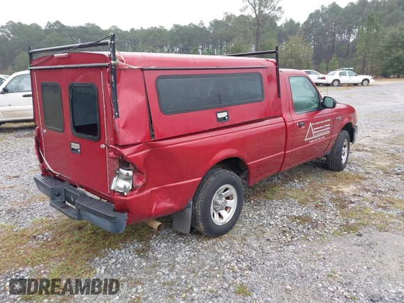 2005 Ford Ranger XL Fleet with VIN 1FTYR10E55PA75284, listed as a IAAI auction lot 41612909 with 49,720 mi miles. Bid and sale history available at carsss.com. Image 4.