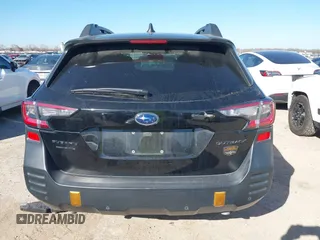 2023 Subaru Outback Wilderness with VIN 4S4BTGUDXP3145640, listed as a IAAI auction lot 41453950 with 19,315 mi miles and . Bid and sale history available at DreamBid. Image 16.