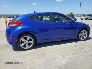 2012 Hyundai Veloster w/Gray Int with VIN KMHTC6AD6CU046448, listed as a Copart auction lot 53396415 with 131,567 mi miles and Clean title. Bid and sale history available at DreamBid. Image 3.