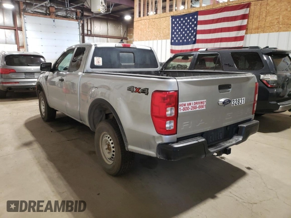 2021 Ford Ranger XL with VIN 1FTER1FH5MLD10924, listed as a Copart auction lot 62080145 with 328,258 mi miles and Clean title. Bid and sale history available at DreamBid. Image 2.