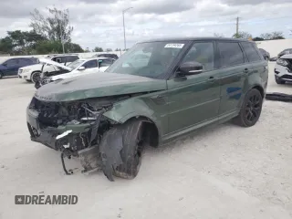 2020 Land Rover Range Rover Sport SVR z VIN SALWZ2RE5LA743951, wystawiony jako Copart lot #54134265 z przebiegiem 124 183 mil mil oraz Nie do naprawy • Non repairable. Historia ofert i sprzedaży dostępna na DreamBid. Obrazek 1.