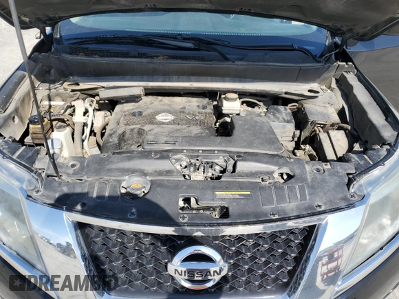 2014 Nissan Pathfinder SL z VIN 5N1AR2MN2EC635332, wystawiony jako Copart lot #52539465 z przebiegiem 131 547 mil mil oraz Czysty tytuł • Clean title. Historia ofert i sprzedaży dostępna na DreamBid. Obrazek 12.
