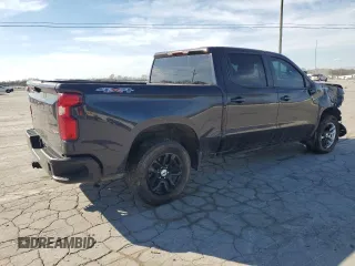2024 Chevrolet Silverado 1500 RST with VIN 3GCPDEEK6RG198330, listed as a Copart auction lot 50710055 with 17,018 mi miles and Clean Title. Bid and sale history available at carsss.com. Image 3.