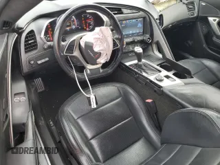 2017 Chevrolet Corvette 3LT with VIN 1G1YF2D74H5114188, listed as a Copart auction lot 41438495 with 44,569 mi miles and Clean Title. Bid and sale history available at carsss.com. Image 8.