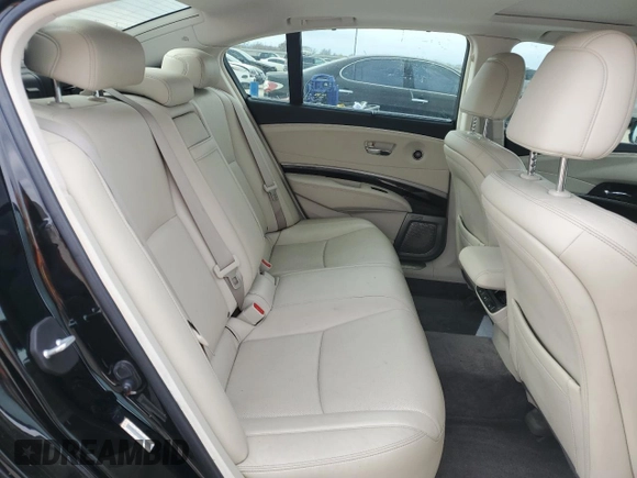 2015 Acura RLX Advance with VIN JH4KC1F93FC001340, listed as a Copart auction lot 82438264 with 115,370 mi miles and Salvage title. Bid and sale history available at DreamBid. Image 10.