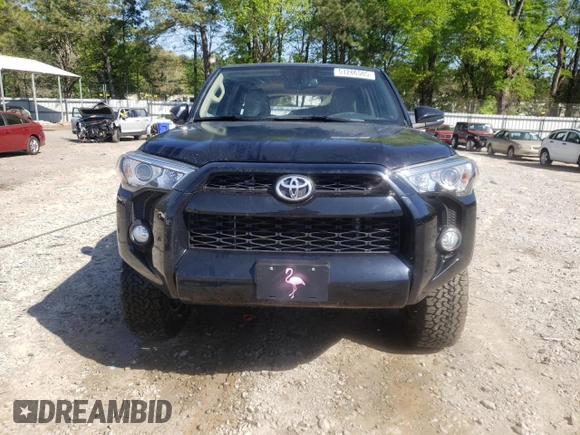 2018 Toyota 4Runner SR5 with VIN JTEBU5JR6J5577493, listed as a Copart auction lot 51286505 with 88,961 mi miles and Salvage Title. Bid and sale history available at DreamBid. Image 5.