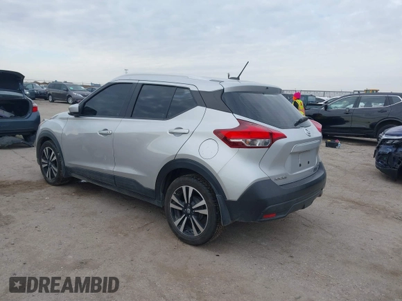 2019 Nissan Kicks S with VIN 3N1CP5CU7KL544735, listed as a IAAI auction lot 41581599 with 135,348 mi miles and . Bid and sale history available at DreamBid. Image 3.