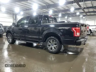 2016 Ford F-150 XLT with VIN 1FTEW1EG7GFD16079, listed as a Copart auction lot 58512935 with 112,522 mi miles and Salvage title. Bid and sale history available at DreamBid. Image 2.