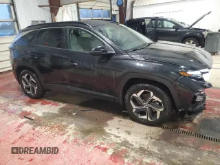 2024 Hyundai Tucson SEL with VIN 5NMJFCDE3RH350634, listed as a Copart auction lot 50632875 with 5,539 mi miles and Salvage Title. Bid and sale history available at carsss.com. Image 4.