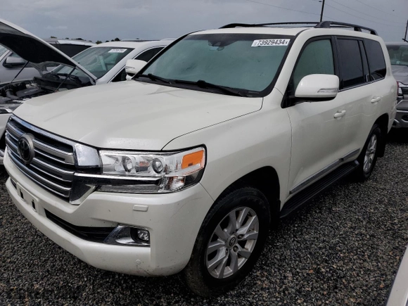2019 Toyota Land Cruiser with VIN JTMCY7AJ7K4075327, listed as a Copart auction lot 73929434 with 0 mi miles and Non Repairable. Bid and sale history available at carsss.com. Image 1.