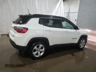2020 Jeep Compass Latitude z VIN 3C4NJDBB3LT244287, wystawiony jako Copart lot #57587395 z przebiegiem 53 063 mil mil oraz Czysty tytuł • Clean title. Historia ofert i sprzedaży dostępna na DreamBid. Obrazek 3.