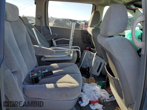 2007 Kia Sedona EX with VIN KNDMB233276158781, listed as a Copart auction lot 87046644 with 199,296 mi miles and Salvage Title. Bid and sale history available at carsss.com. Image 10.