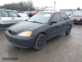 2003 Honda Civic LX with VIN 2HGES16643H627044, listed as a IAAI auction lot 41894956 with 1 mi miles. Bid and sale history available at carsss.com. Image 2.