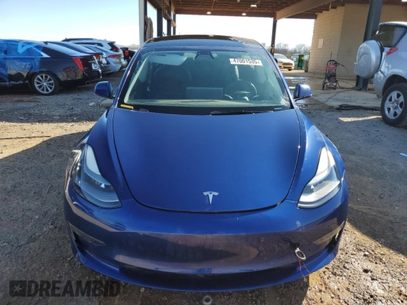 2021 Tesla Model 3 Standard Range Plus with VIN 5YJ3E1EA2MF088966, listed as a Copart auction lot 47001535 with 100,963 mi miles and Non Repairable. Bid and sale history available at DreamBid. Image 5.