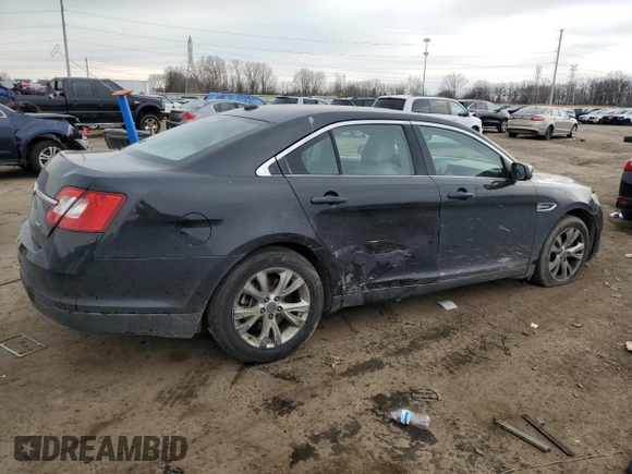 2010 Ford Taurus SEL with VIN 1FAHP2EW8AG159872, listed as a Copart auction lot 52655755 with 266,205 mi miles and Clean Title. Bid and sale history available at carsss.com. Image 3.