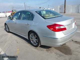 2012 Hyundai Genesis 4.6L with VIN KMHGC4DF1CU176415, listed as a IAAI auction lot 42085757 with 159,370 mi miles. Bid and sale history available at carsss.com. Image 3.