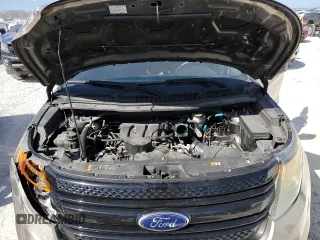 2014 Ford Utility Police Interceptor with VIN 1FM5K8AR8EGB43915, listed as a Copart auction lot 73927404 with 0 mi miles and Non Repairable. Bid and sale history available at carsss.com. Image 12.