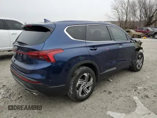 2023 Hyundai Santa Fe SE with VIN 5NMS14AJ2PH488074, listed as a Copart auction lot 44361615 with 14,174 mi miles and Salvage Title. Bid and sale history available at carsss.com. Image 3.
