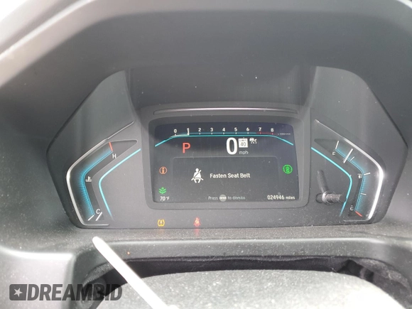 2022 Honda Odyssey Touring with VIN 5FNRL6H8XNB016064, listed as a Copart auction lot 65289595 with 24,946 mi miles and Salvage title. Bid and sale history available at DreamBid. Image 9.