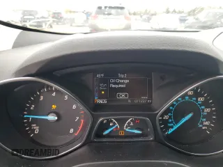 2016 Ford Escape Titanium with VIN 1FMCU9J94GUA43063, listed as a Copart auction lot 53875085 with 71,227 mi miles and Salvage Title. Bid and sale history available at DreamBid. Image 9.