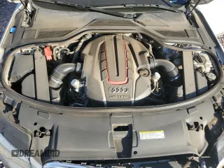 2013 Audi S8 with VIN WAUD2AFD6DN032694, listed as a Copart auction lot 84891194 with 140,120 mi miles and Salvage Title. Bid and sale history available at carsss.com. Image 11.