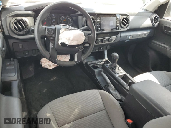 2023 Toyota Tacoma SR with VIN 3TYRX5GN9PT077706, listed as a Copart auction lot 53347825 with 43,791 mi miles and Salvage title. Bid and sale history available at DreamBid. Image 8.