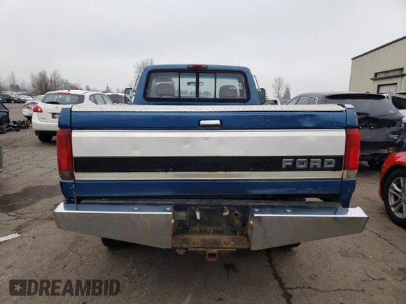 1994 Ford F-250 with VIN 2FTHF26G1RCA35041, listed as a Copart auction lot 88200075 with 107,025 mi miles and Clean title. Bid and sale history available at DreamBid. Image 6.
