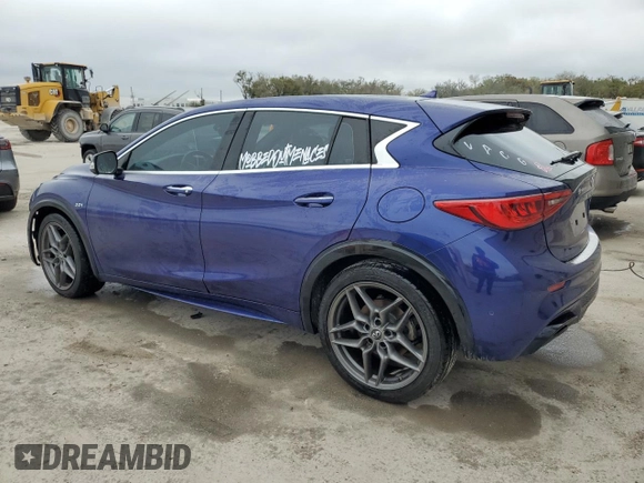 2017 Infiniti QX30 Sport z VIN SJKCH5CPXHA034512, wystawiony jako Copart lot #43760195 z przebiegiem 83 398 mil mil oraz Szkoda całkowita • Salvage title. Historia ofert i sprzedaży dostępna na DreamBid. Obrazek 2.