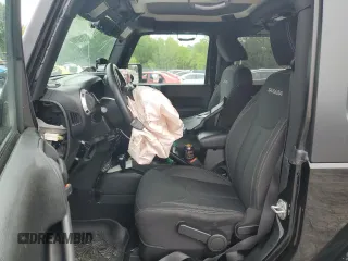 2018 Jeep Wrangler Sahara with VIN 1C4AJWBG2JL852087, listed as a Copart auction lot 54380935 with 49,287 mi miles and Salvage title. Bid and sale history available at DreamBid. Image 7.