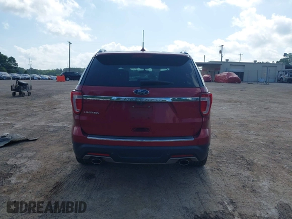 2018 Ford Explorer Limited with VIN 1FM5K7F85JGB35226, listed as a IAAI auction lot 42751670 with 150,344 mi miles and . Bid and sale history available at DreamBid. Image 16.