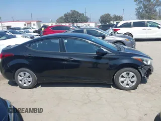 2016 Hyundai Elantra SE with VIN 5NPDH4AE7GH709372, listed as a IAAI auction lot 42515323 with 165,890 mi miles and . Bid and sale history available at DreamBid. Image 14.