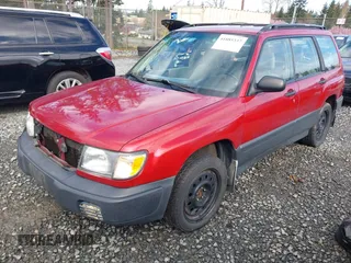1999 Subaru Forester L with VIN JF1SF6357XH748358, listed as a IAAI auction lot 41885337 with 201,441 mi miles. Bid and sale history available at carsss.com. Image 18.