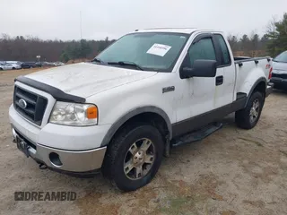 2008 Ford F-150 XLT with VIN 1FTRF045X8KB39189, listed as a IAAI auction lot 41910396 with 103,154 mi miles. Bid and sale history available at carsss.com. Image 2.